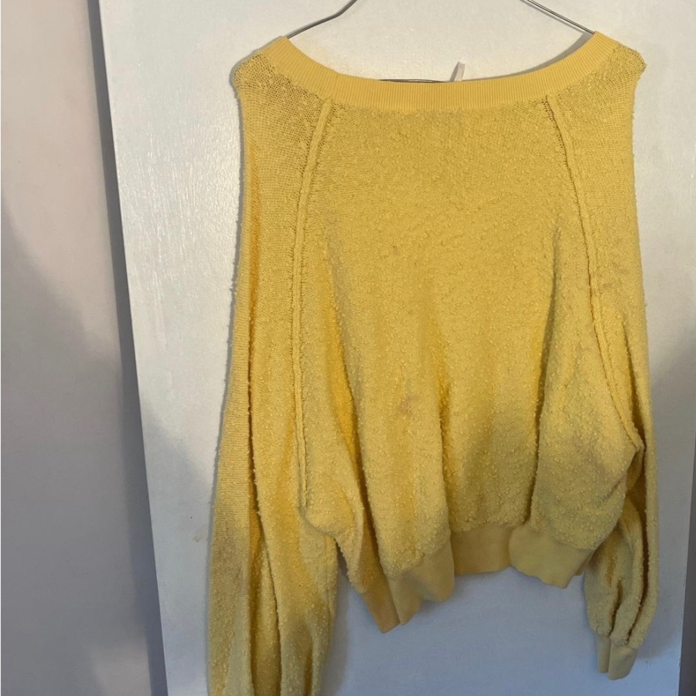Yellow sweater